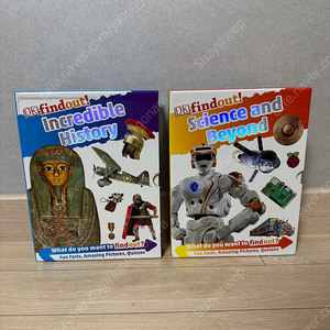 DK findout 과학(8권), 역사(8권) 세트(정품 택포)