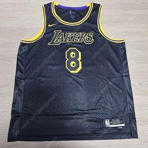 나이키 코비 브라이언트 LA 레이커스 시티 에디션 스윙맨 저지 블랙 (FN7297-010) 2XL