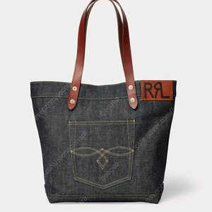 rrl 데님 토트백 새상품