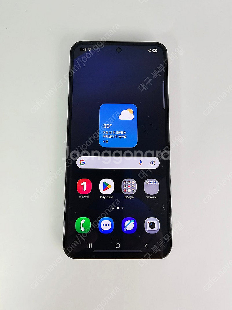 새상품급 갤럭시 S24FE 256GB 블랙 무잔상 무기...--0