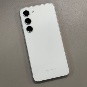 *대용량*갤럭시S23 크림색상 512용량 미파손 무잔상 상태좋은단말기 35만 판매합니다