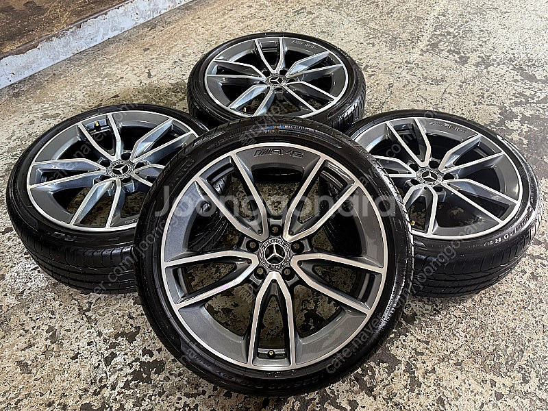 [판매]벤츠 C클 C53AMG 정품 19인치 휠타이어--4