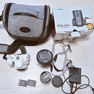 캐논 EOS 200D 화이트 팬케익, 번들렌즈, 시그마 17-50 팝니다