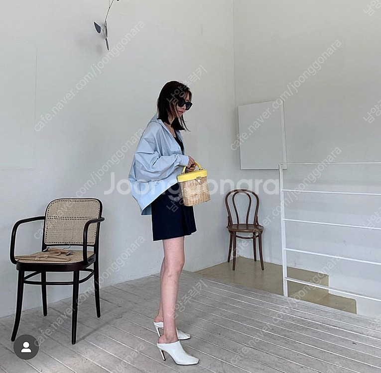 르콤마 제작 블라우스 새상품--1