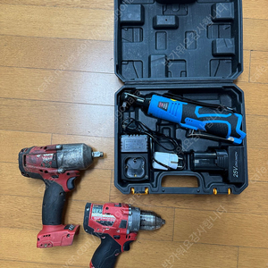 밀워키 충전 해머드릴 12v + 임팩 +라쳇