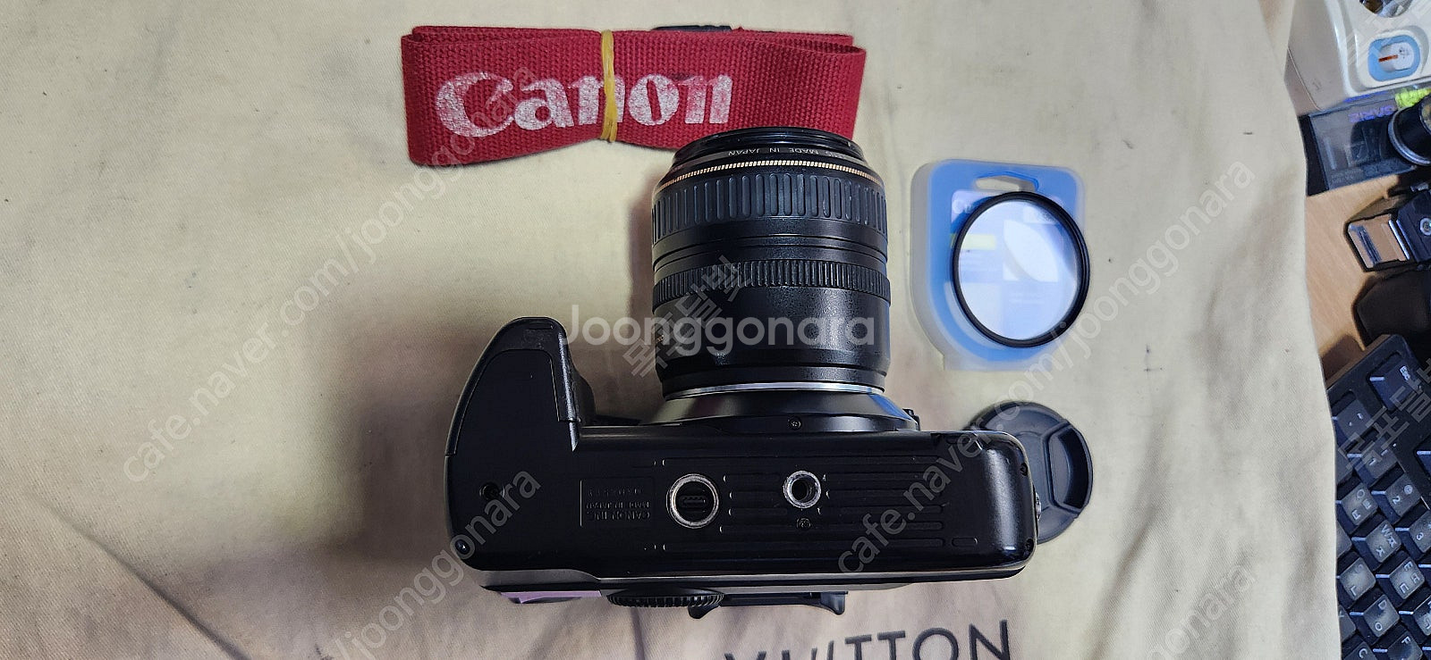 캐논EOS 5(A급), 2CR5 기능정상, 렌즈28~1...--3