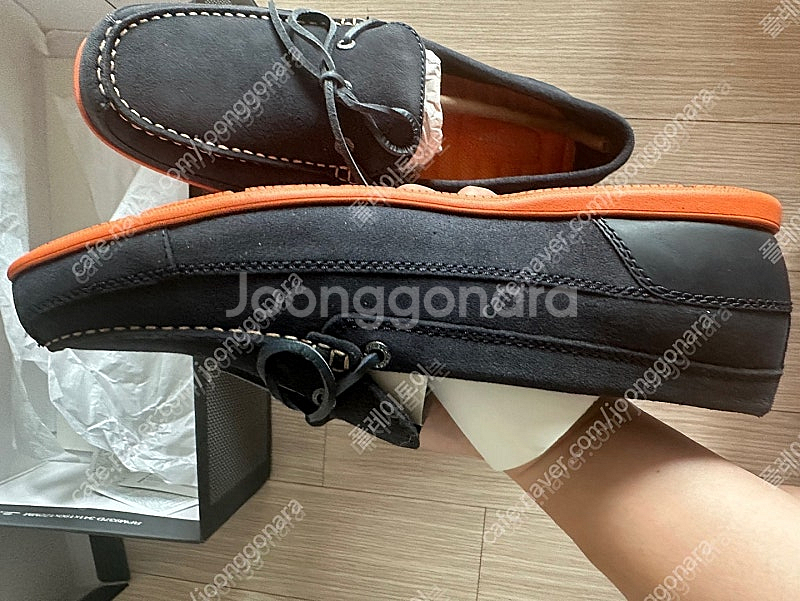 락포트 남성용 말콤 스웨이드 슬립온 네이비 270mm ...--0