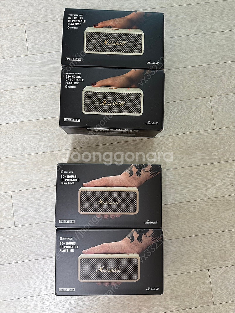 [대전] 미개봉 마샬 블루투스 스피커 앰버튼 엠버튼 2...--0