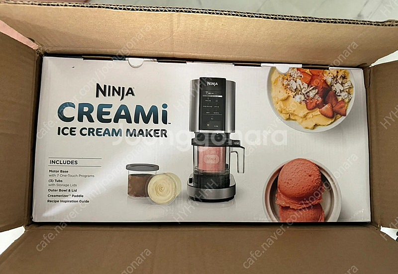닌자 크리미 아이스크림 메이커 NC300KR 미개봉품--3