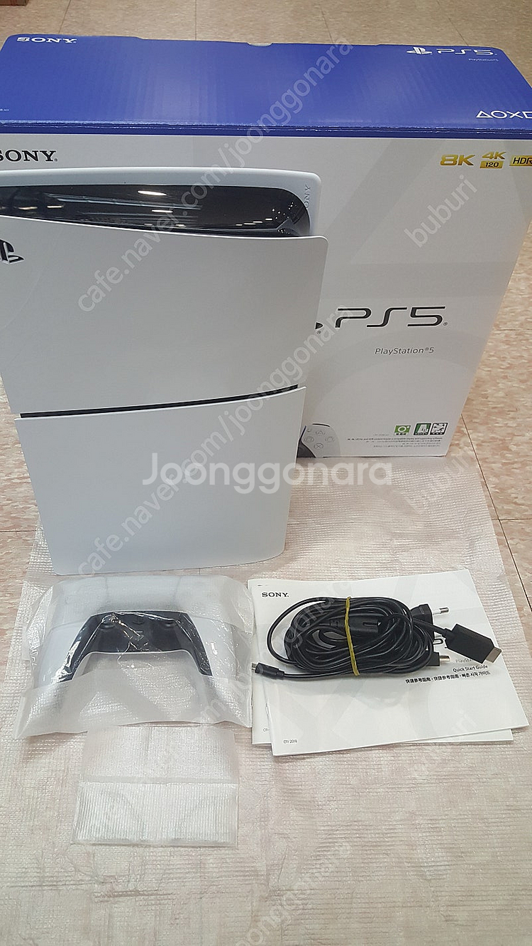 PS5 슬림 디스크에디션 2018A 박스풀셋 판매합니다...--0