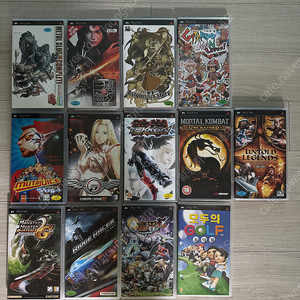 PSP UMD 게임 팝니다. 메탈슬러그, 몬스터헌터, 디제이맥스, 모탈컴뱃 등