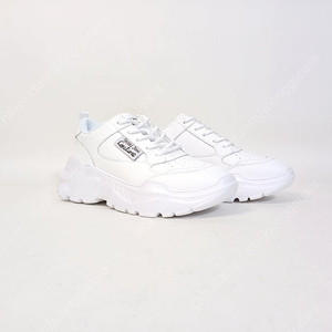 베르사체 스피드트랙 흰색 가죽 여성 스니커즈 정품 베르사체진스꾸뛰르