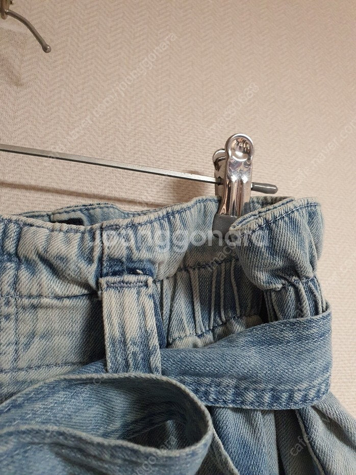 폴로 랄프로렌 POLO 벨티드 데님 쇼츠 팬츠 27 사...--5
