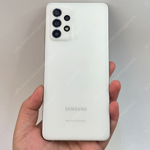 99261(울산중고폰) 갤럭시A52S 화이트 128GB 판매합니다 12만원 텔레그램OK