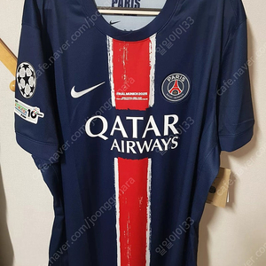 2XL 24 25 파리 생제르망 홈 이강인 오피셜 챔스 풀마킹 새상품 챔결 psg 파리 생제르맹 유니폼 저지 2024 2025 xxl