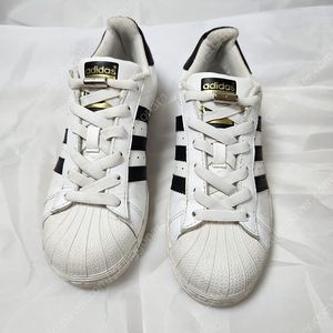 220사이즈 아디다스 키즈 슈퍼스타 택포