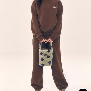 파격할인!! 이미스 ESSENTIAL HEAVY SWEAT PANTS 브라운 스몰사이즈 새상품 (우체국택배 당일발송)택포