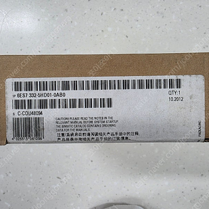 지멘스 PLC S7-300 SIMATIC 아날로그 출력 6ES7 332-5HD01-0AB0 미개봉 팝니다.