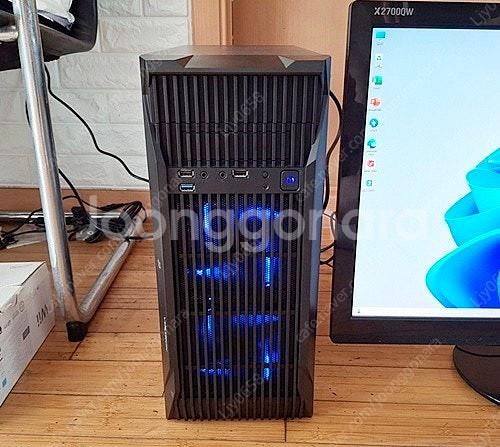인천) i5-8500 컴퓨터 본체 + 27인치 고해상도...--0