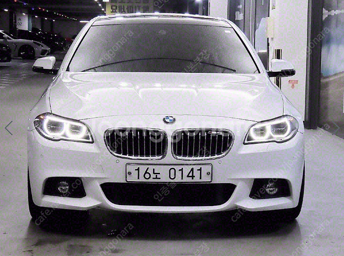 bmw5시리즈중고 무사고 화이트바디 내외관 모두 관리 ...--2