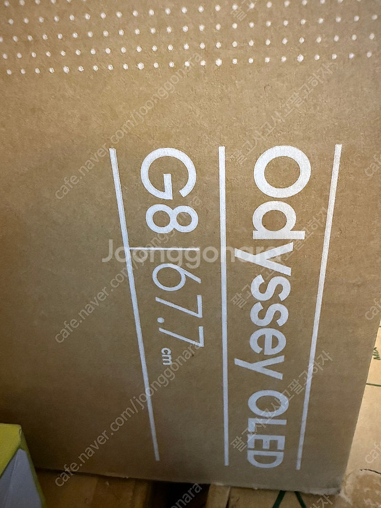 미개봉 삼성 OLED G8 S27FG810 4K 240...--0
