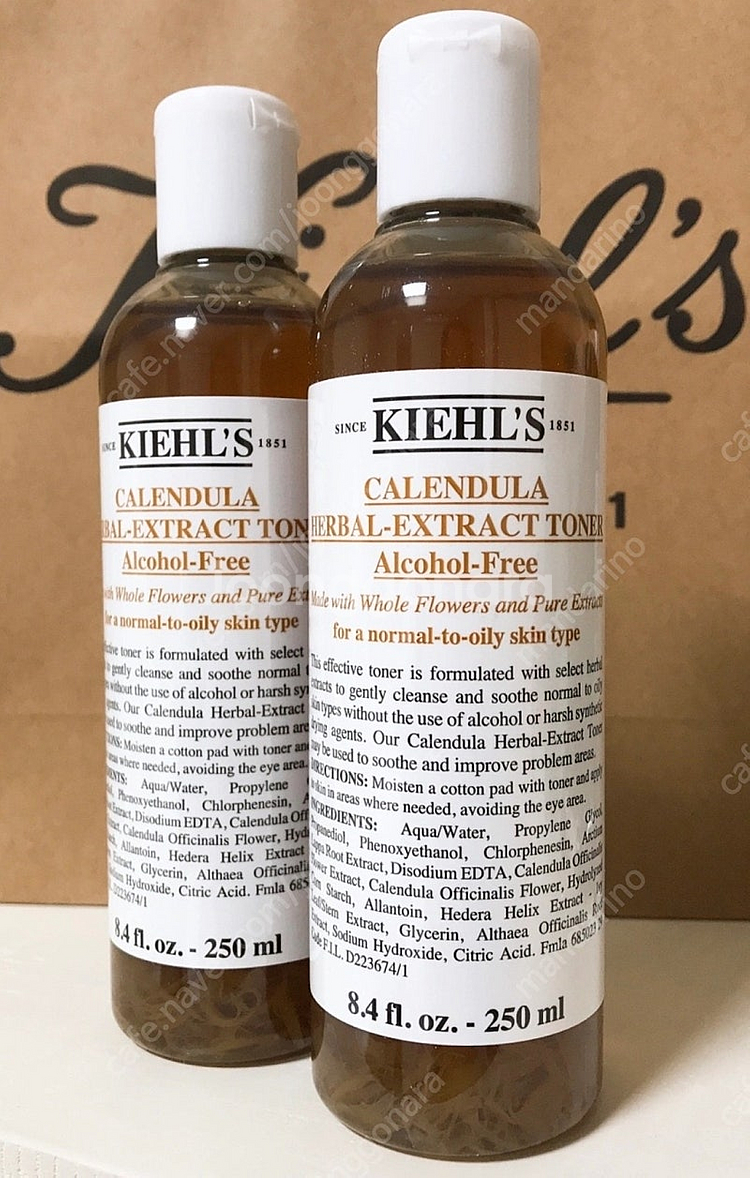 [백화점 정품] 키엘 칼렌듈라 꽃잎 토너 250ml--0