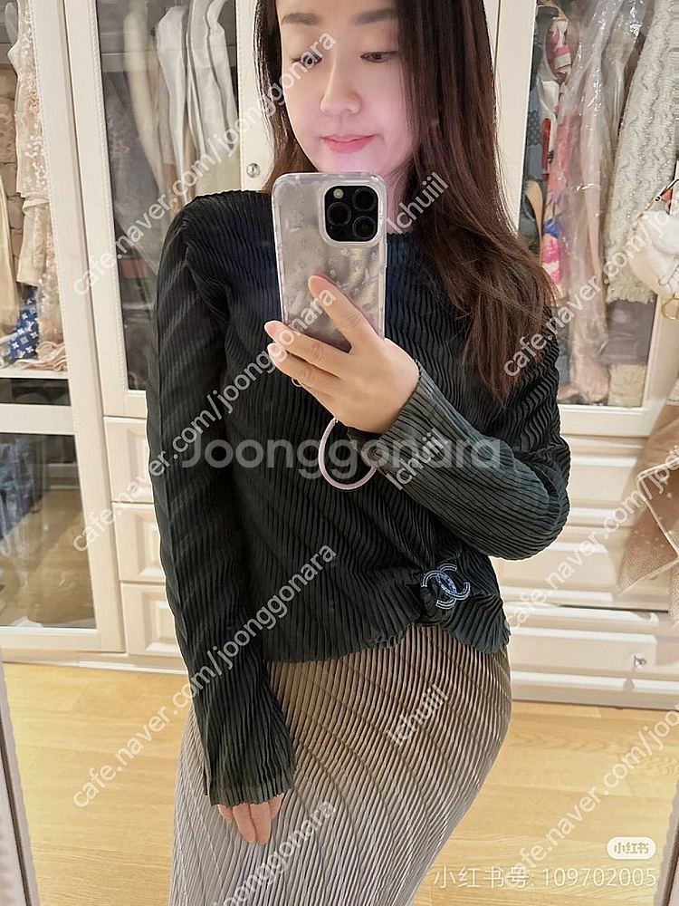 이세이미야케 뉘앙스 탑, 원피스 플리츠플리즈 ~--1