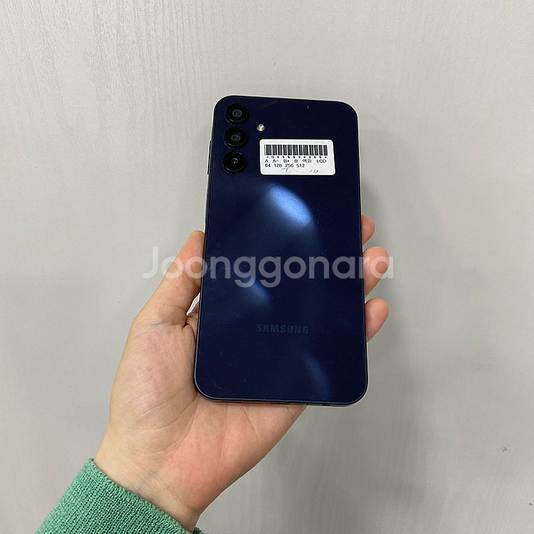 94860 갤럭시A15 블랙 128GB 부산 중고폰 팝...--2