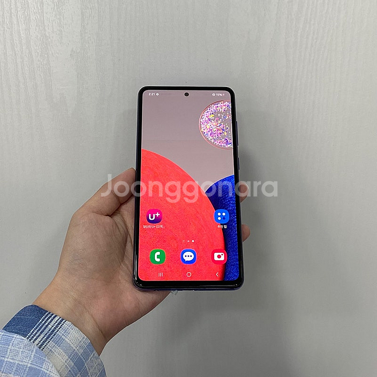 98140 갤럭시A52s 바이올렛 128GB 부산 중고...--1