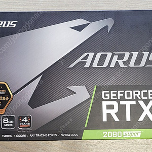 GIGABYTE AORUS RTX 2080 SUPER D6 8GB