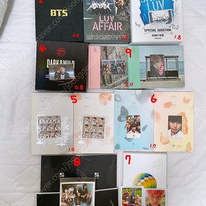 개별)방탄 앨범 굿즈 판매(포카,포스터,특전 포함)