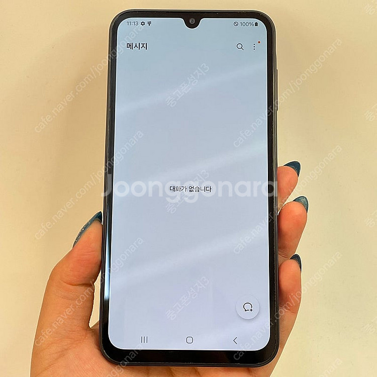 99046(울산중고폰) 갤럭시A15 블루블랙 128GB...--2