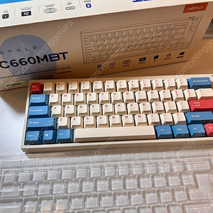 레오폴드 FC660MBT PD 코랄블루 적축 기계식 키보드