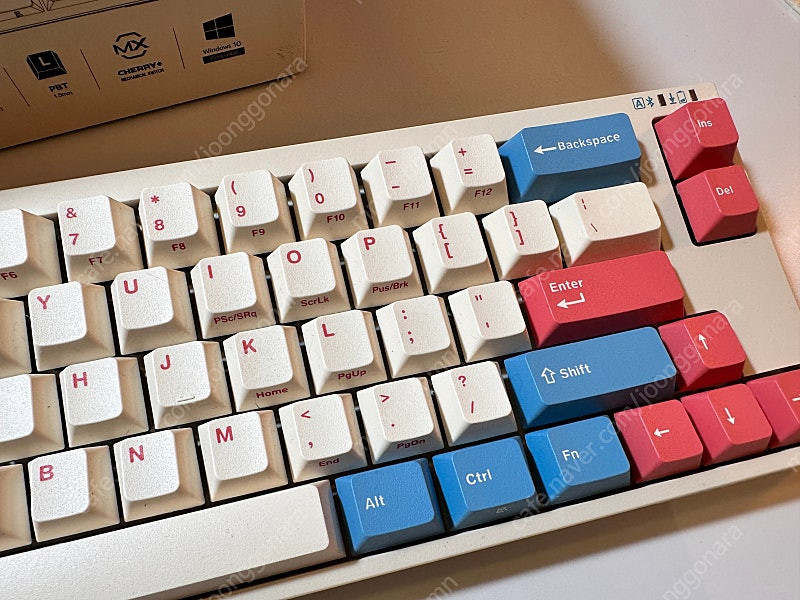 레오폴드 FC660MBT PD 코랄블루 적축 기계식 키보드 이미지