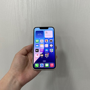 96576 아이폰13미니 스타라이트 128GB 부산 중고폰 팝니다 32만원
