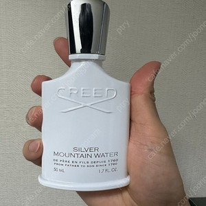 크리드 실버마운틴워터 50ml 판매합니다