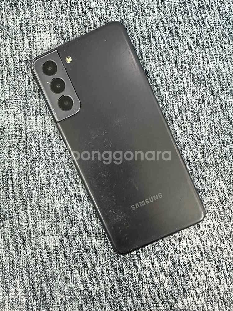 갤럭시S21 256G 블랙 약한잔상 가성비 게임용 서브...--0