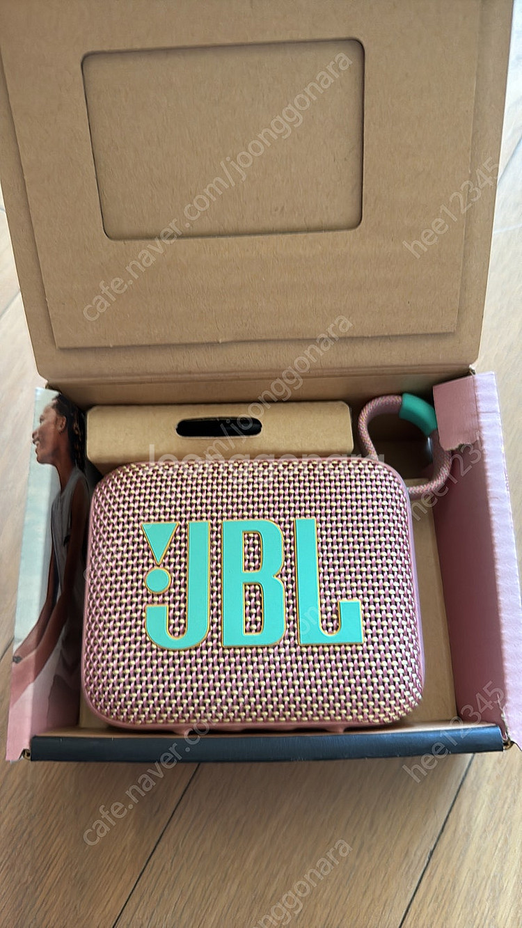 JBL Go4 스피커 핑크 민트 새상품--0