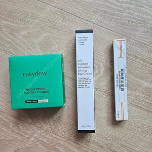 이지듀 기미쿠션팩트 본품+ 단백질녹는실아이크림, 쌍수액은 덤