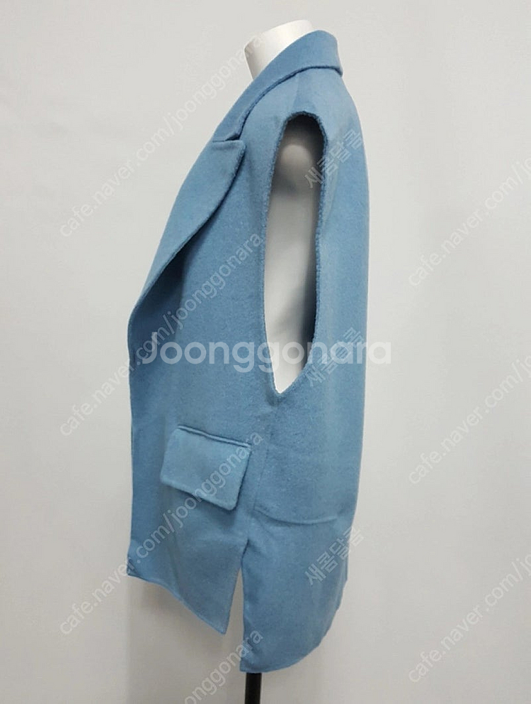 타임 한섬 핸드메이드 양모 캐시미어 베스트(F)--2