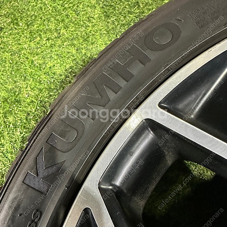 중고 순정 아반떼N 19인치 휠타이어 한대분 24535...--6