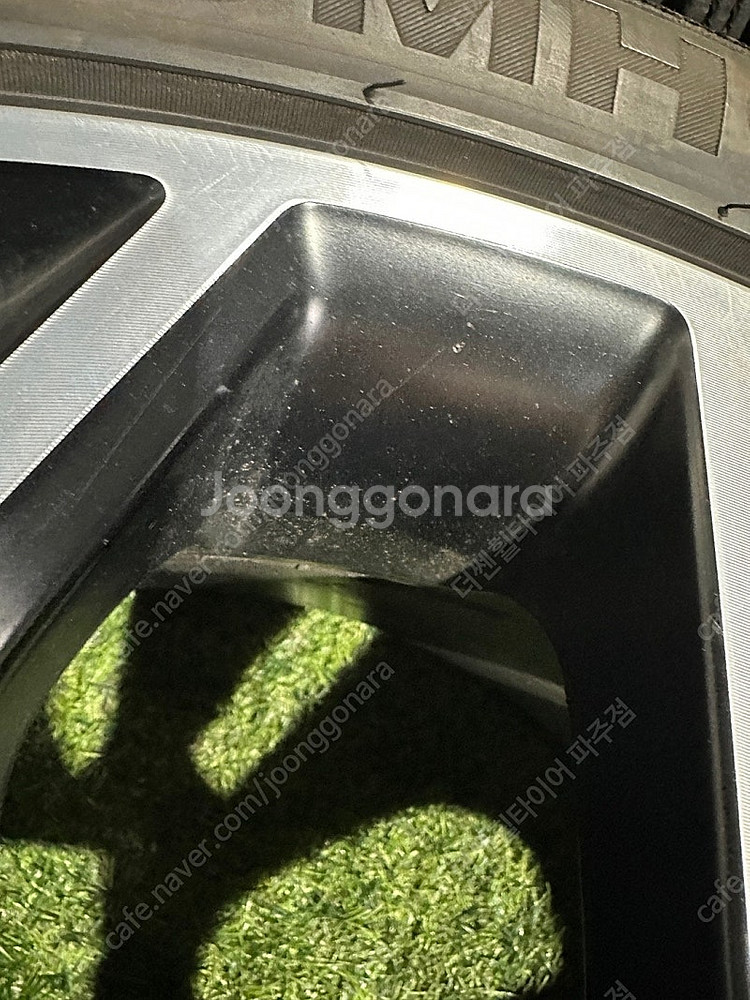 중고 순정 아반떼N 19인치 휠타이어 한대분 24535...--9