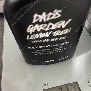 러쉬 바디 스프레이 대드스 가든 레몬 트리 200ml