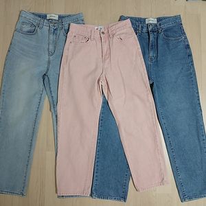 여자 청바지(S)3장 일괄