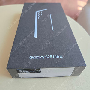 갤럭시 S25울트라 512g 자급제 폰 박스