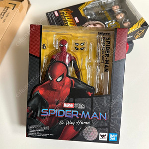 SHF 마블 스파이더맨 블랙위도우 외