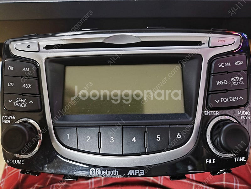 엑센트 2세대 블루투스 오디오팝니다--0