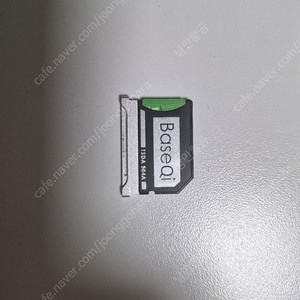 BaseQi 504A 맥북프로 15인치 MicroSD 어댑터 팝니다. (택포)