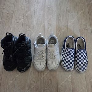 나이키 키즈 업템포,코트버로우, 반스 체커 슬립온 220