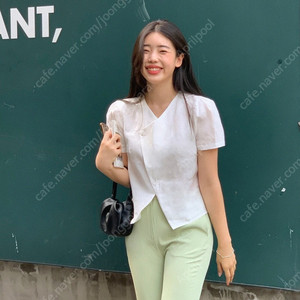 헤이글 블라우스 + 바지 s 세트